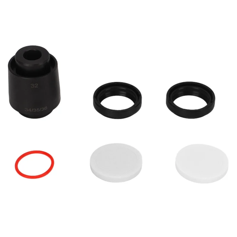 

RISK 35mm Bike Front Fork Dust Seal Bike Fork Dust Wiper Kit For Repair Replacement Riding Outdoor
