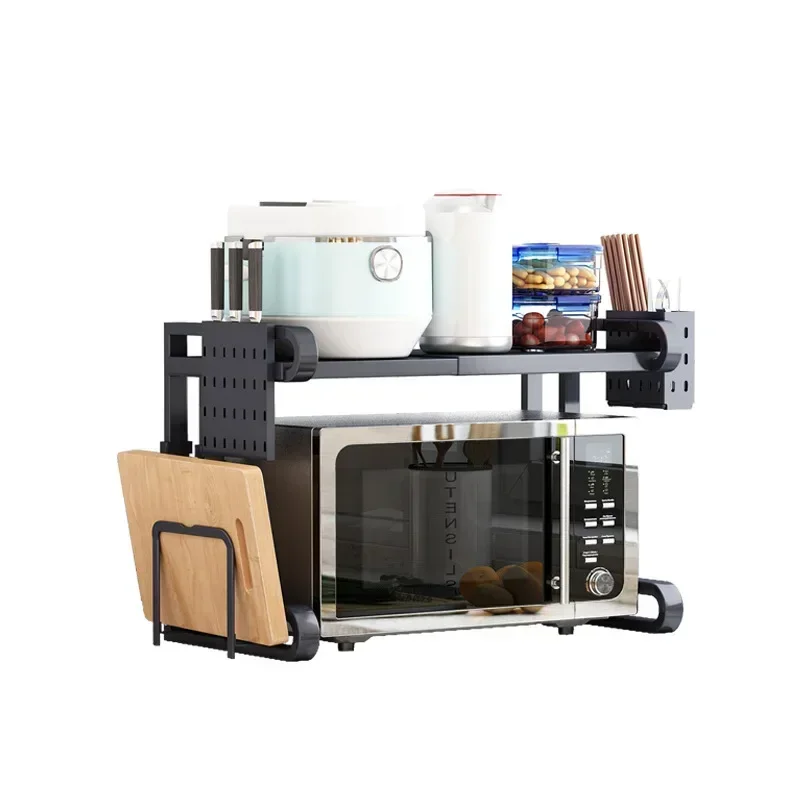 

%a Multifunction Utensils for Kitchen Telescopic Lid Holder Breathable Shelf for Microwave