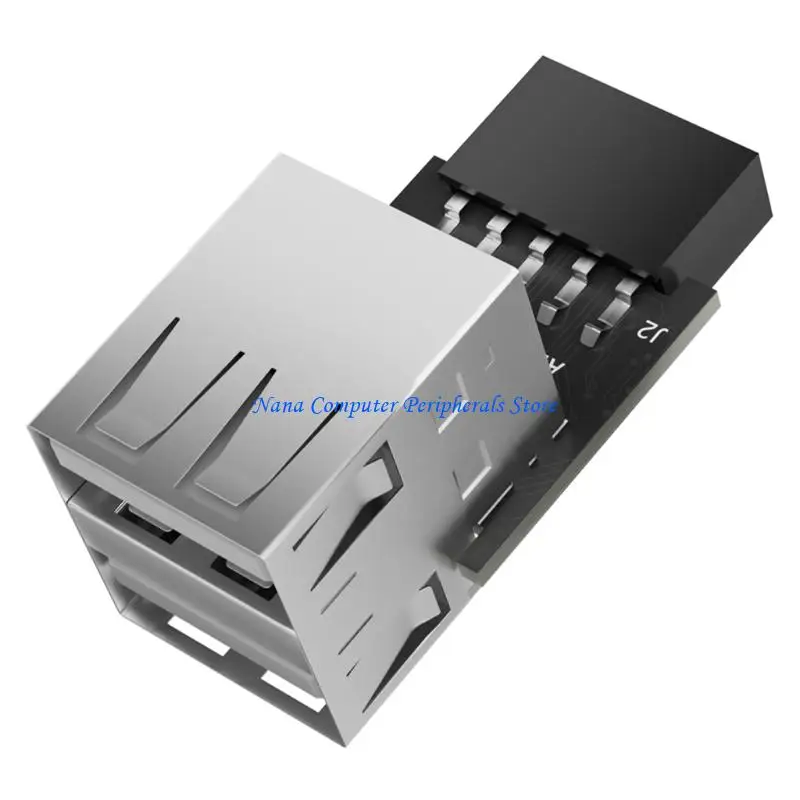 F68C Quick Install 9Pin to USB2.0 Female Adapter For Desktop Computer Motherboards