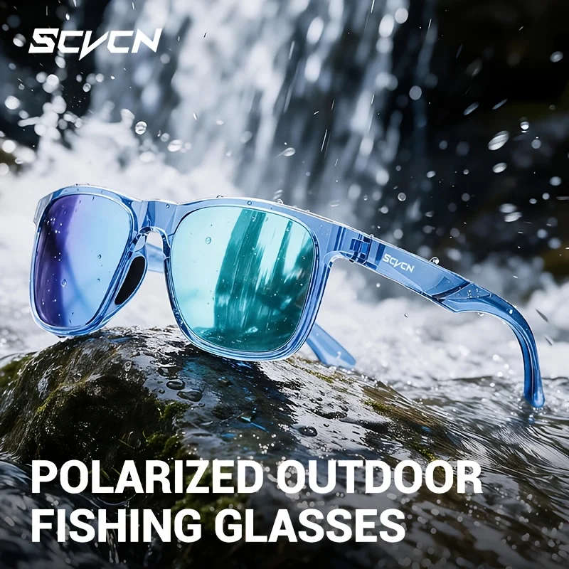 SCVCN Polarized Cycling Sunglasses Professional Cycling Glasses Men UV400 Fashion Glasses Bike MTB Outdoor Bicycle Glasses  2026