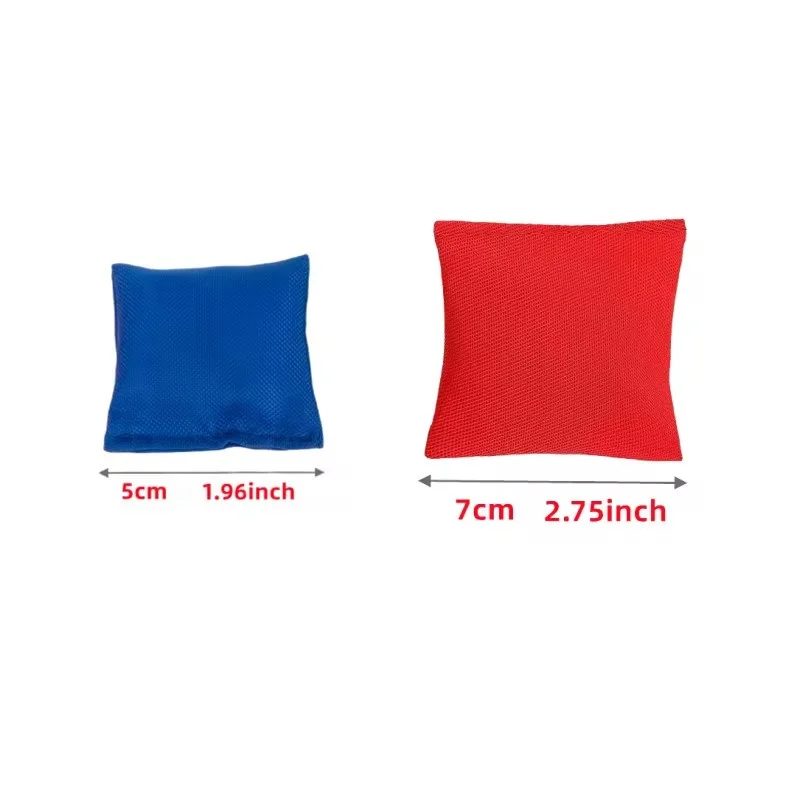 10 Pcs Sand Throw Bean Bag Portable Bags Sandbag Toys Children Playthings Kids Manual Supple Sandbags Canvas Toss Game Gift