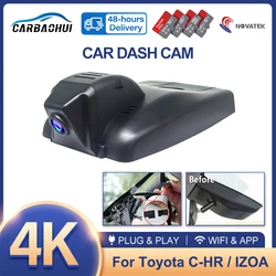 ๋์ํ C-HR CHR AX10 AX50, 2017, 2018, 2019, 2020, 2021, 2022, 2023 ํ๋ฌ๊ทธ ์ค ํ๋ ์ด ๋์์บ , 4K DVR, ์์ดํ์ด, ์ ๋ฉด ํ๋ฉด ์นด๋ฉ๋ผ
