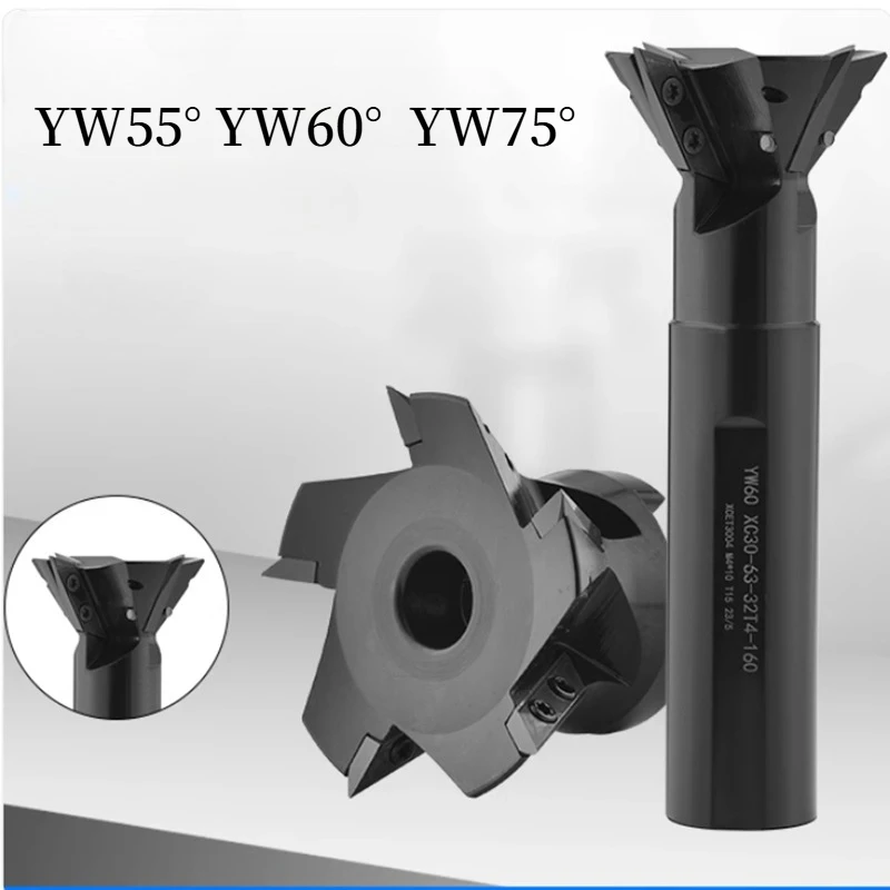 

Фреза «Ласточкин хвост» XCET3004, обрабатывающий центр с головкой фрезы с длинным лезвием для очистки V-образной канавкой «ласточкин хвост» 55 ° 60 ° 75