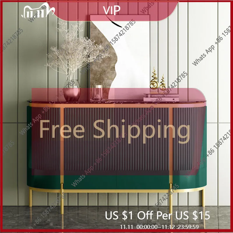 

Тумба для обуви OJ Light Luxury, приставной шкаф для гостиной в американском стиле, мраморный шкаф для обуви, простой современный декоративный элемент.