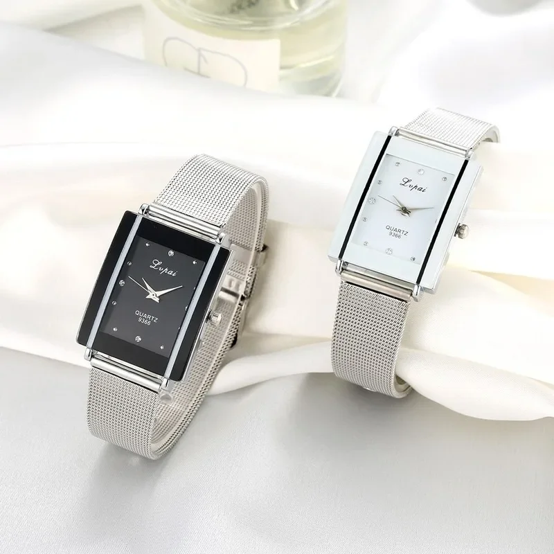 Rectangle Simple Square Women Watches Luxury Brand Watches Women Quartz Wristwatch Clock Ladies Dress Gift Watches 2023