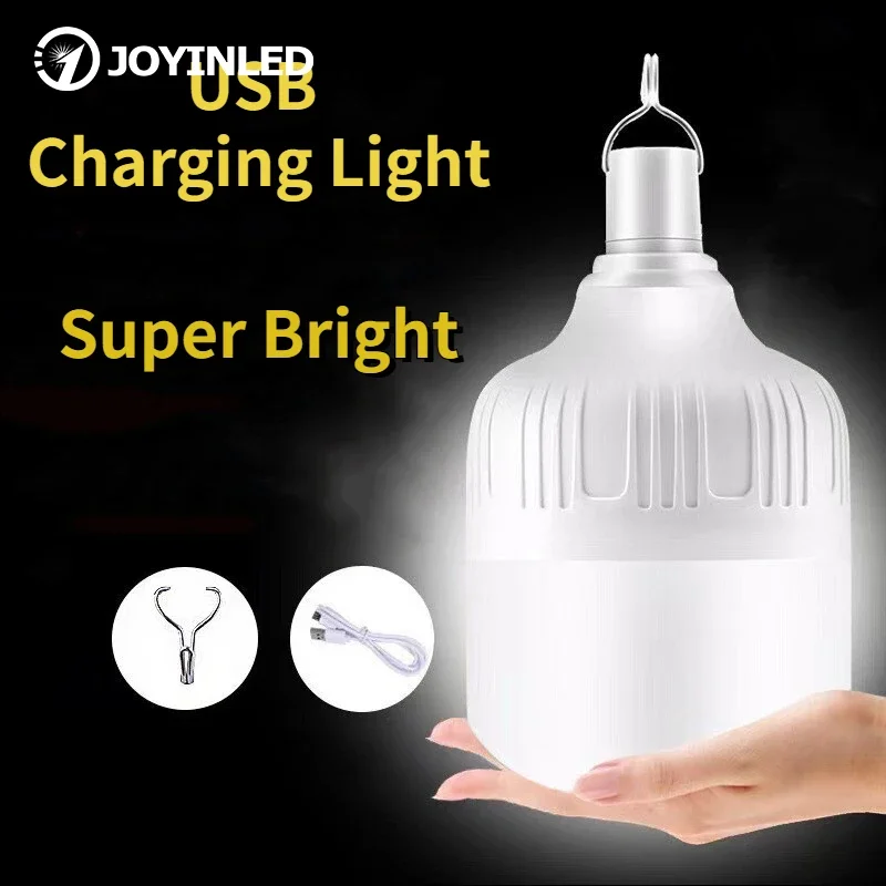 Charging Light Bulb Power Outage Emergency Lighting Household Mobile Ultra Bright Outdoor LED Night Market Stall Light