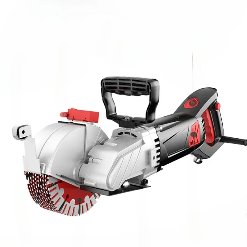 220V Slotting Machine Water Electricity Installation One-time Molding Dust-free Wall Opening Wire Slot High-power Cutting Tool