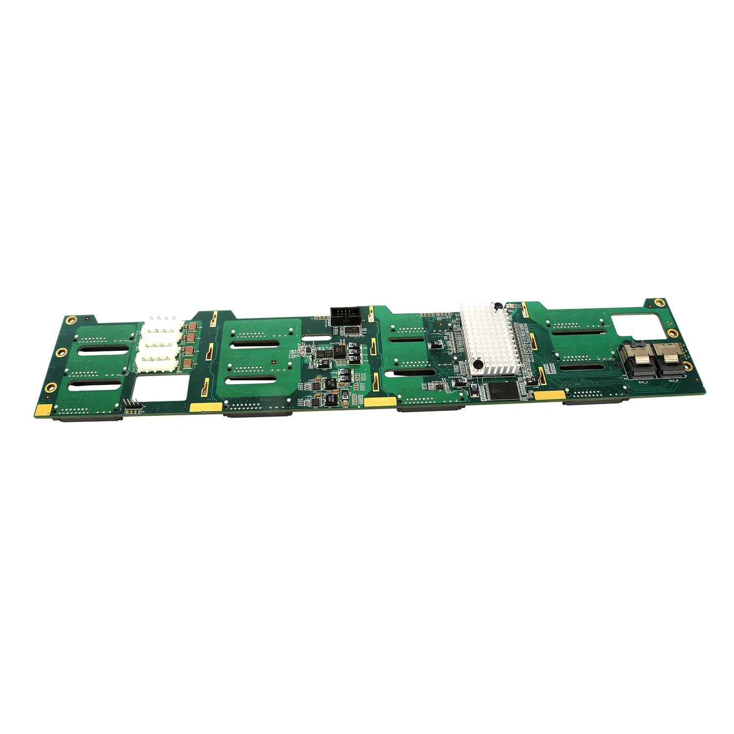 

Wholesale 4*4Pin Power supply Server Backplane Circuit Board 3pin Fan Speed Header PCIe 12*SFF8639/U.2 HDD Adapter Motherboard