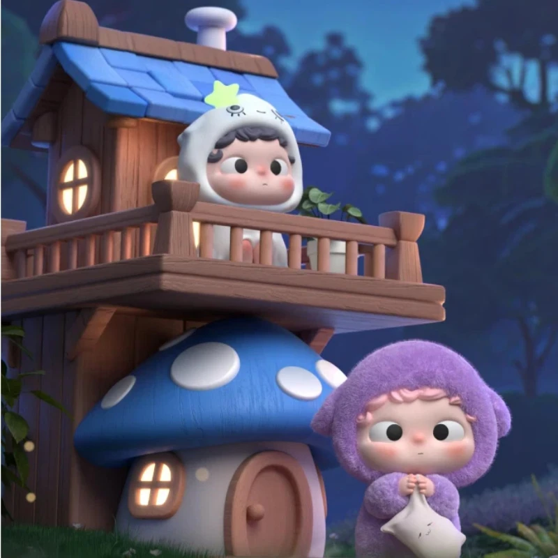 

Аутентичный запас Heyone, мини-капюшон, приключение, милые гранулы, слепая коробка, орнамент, новая трендовая фигурка, памятный подарок на день рождения