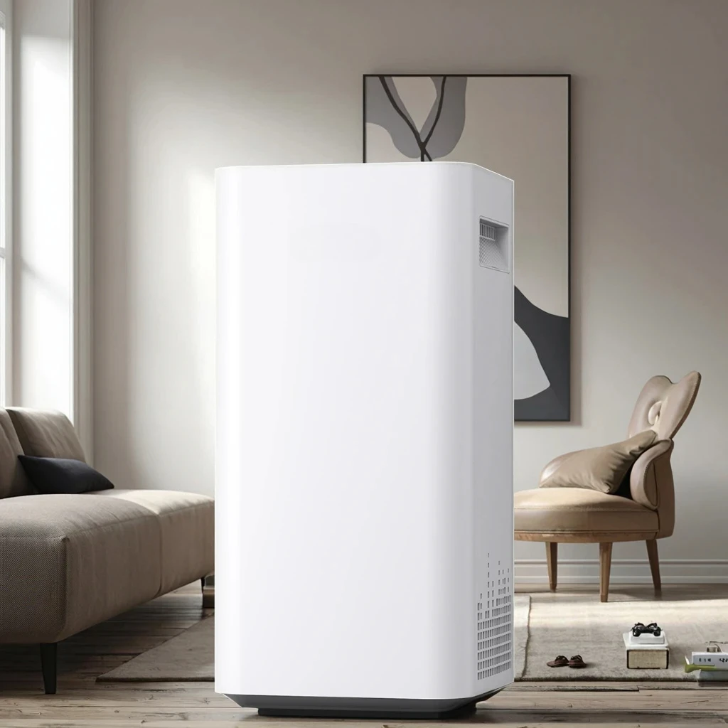 

Fresh Air Ultra Quiet Led Light Night Air Purifier for Office Home