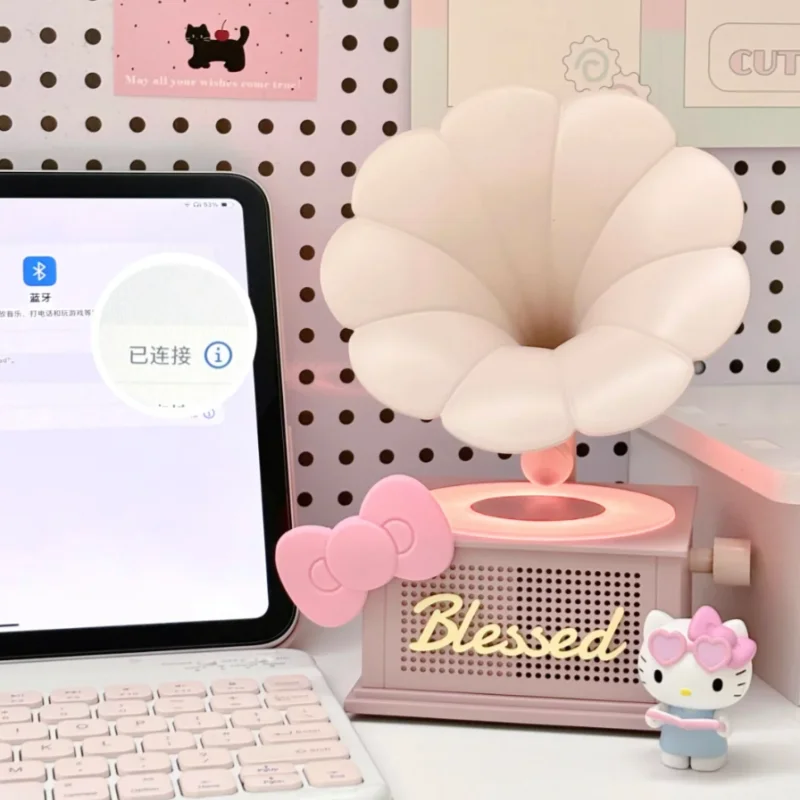 جديد ميلودي مرحبا كيتي قلادة نظام الصوت الهدايا عمل الشكل زخرفة مكتب ديكور يمكن تقديمها كهدية للأصدقاء أو فتاة #5