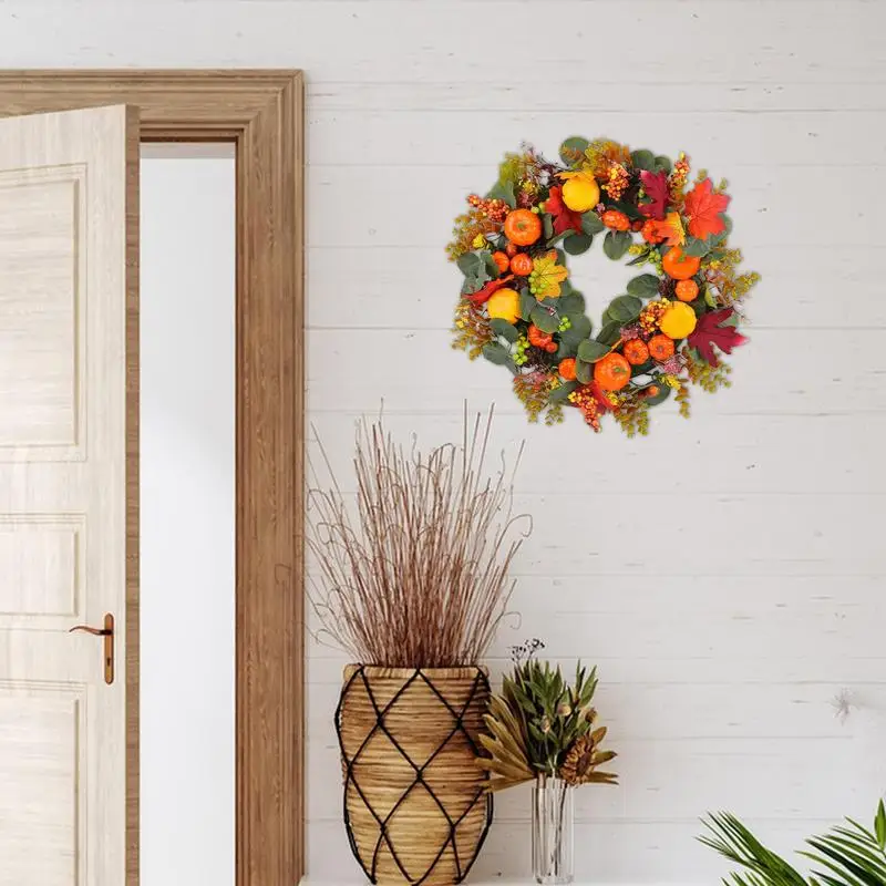 

Halloween Wreaths For Front Door Colorful Autumn Wreath Fall Front Porch Decor Beautiful Halloween Wreath Decorations Indoor