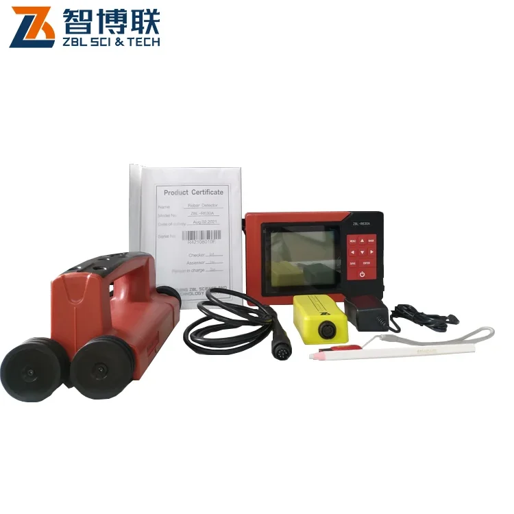 

Metal Locator Steel bar Detector Rebar Scanner ZBL-R630A