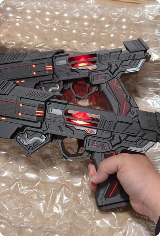 

Game Sylus Love and Deepspace Cosplay Gun Prop Cartoon Pistol Handgun Model Shooting Iron Not Allowed To Fire Halloween Gift