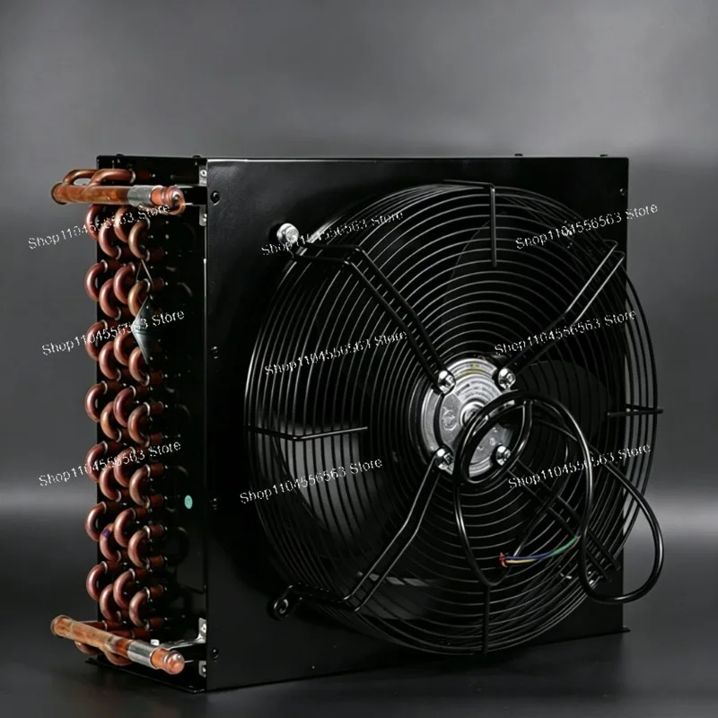 Condensador/Radiador de Aluminio con Tubo de Cobre Pequeño Keweili, Refrigerado por Aire/Agua, para Almacenamiento en Frío, 2HP FNA 2.8/13