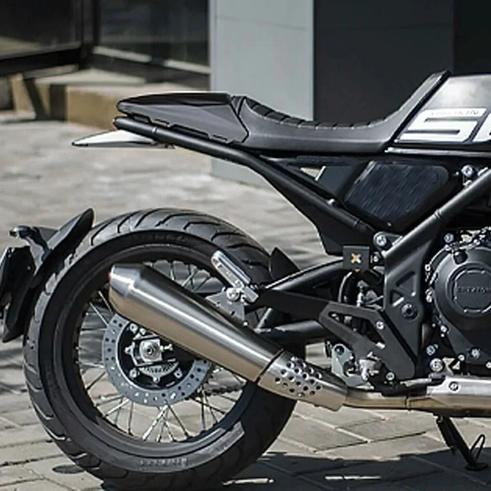 New  For Brixton Crossfire 500 Retro Cushion Cover Rear Mudguard License Plate Light License Plate Bracket Turn Light Assembly