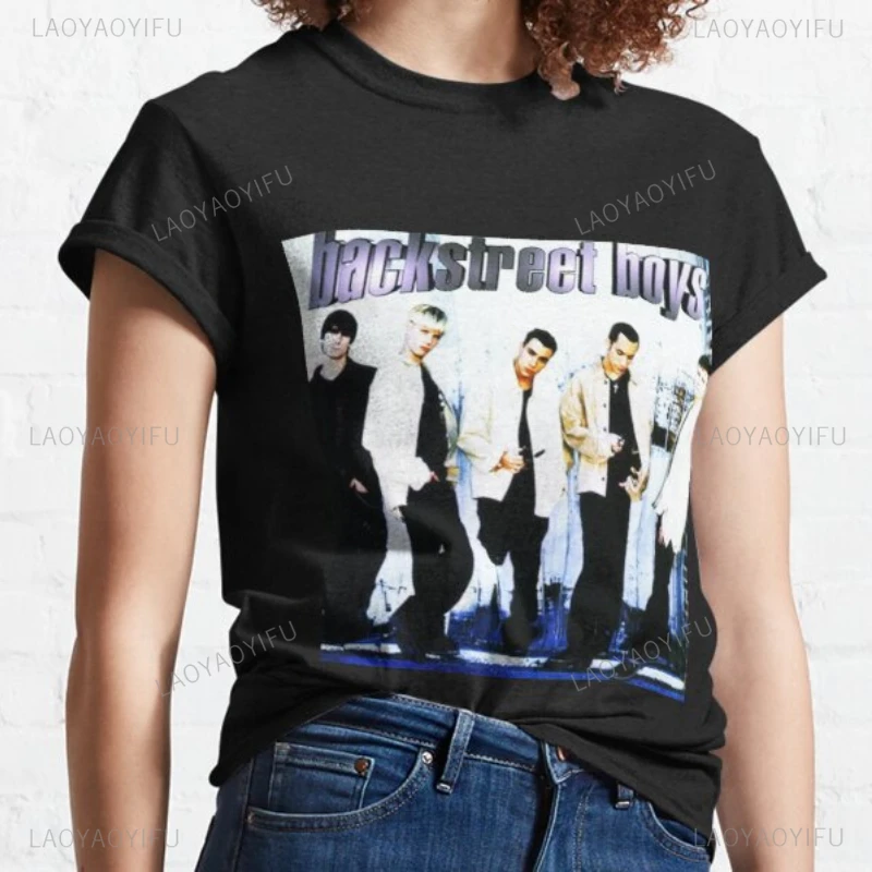 Backstreet Boys Shirt 90s Vintage BSB Music Band Boys Classic T-Shirt Women Men Throwback Homage Graphic Tshirts Unisex Tops Tee