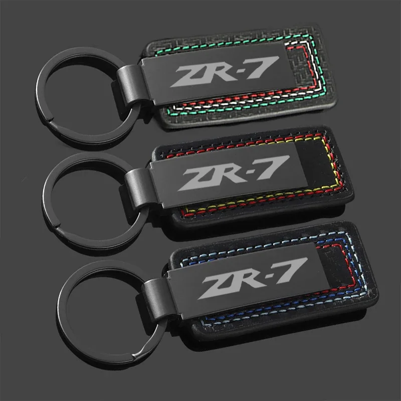 Motorcycle Keychains Gift for Kawasaki ZR-7 ZR7 ZR 7 All Year 2024 2023 2021 Keyring Key Chain Buckle Universal Accessories