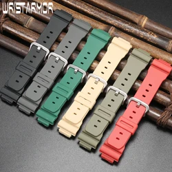 Resin Strap For Casio DW9052 DW6900 GBD-800 GBA-800 GA-800 Replacement Watchband Waterproof Watch Accessoires