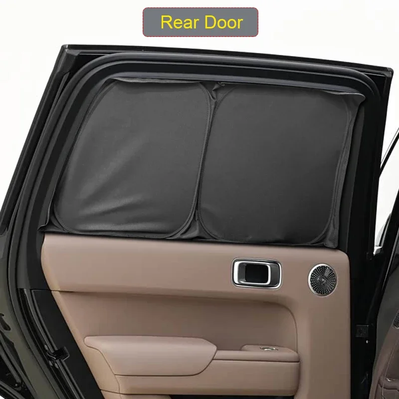 

Car Black Window Privacy Sunshade Anti-UV Heat Insulation For LI AUTO L8 2022-Present Auto Protect Cover Interior Accessory
