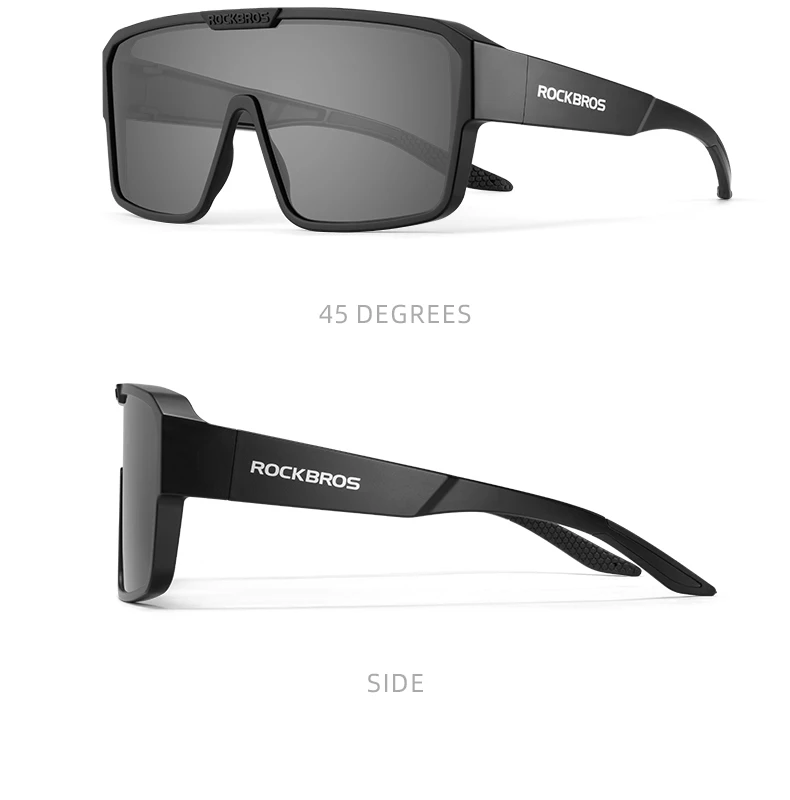 ROCKBROS Polarisierte Brille Outdoor Sonnenbrille Angeln Blendung Leichte Fahren Fahrrad Sonnenbrille Sport Radfahren Brille – Detail 30