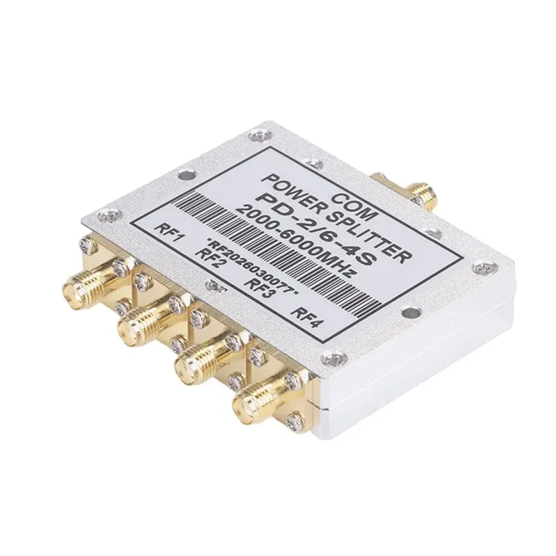 [LXYA68Z!] 2-6G Microstrip Power Splitter 1 To 4 RF 2000-6000Mhz SMA-K