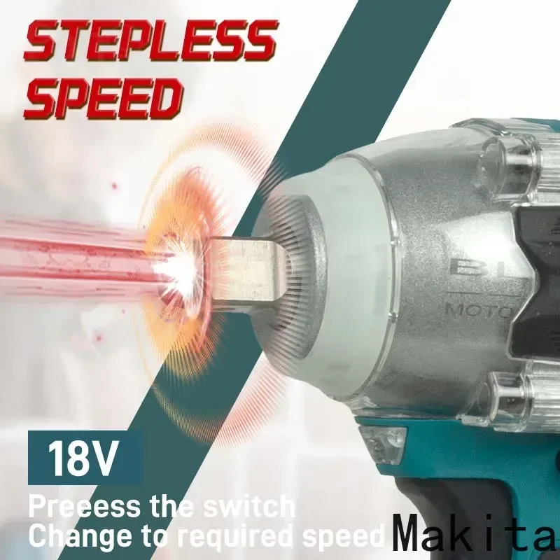 

Ударный гайковерт MAKITA DTW300Z с бесщеточным двигателем, литий-ионный, 18В, без аккумулятора (только инструмент)