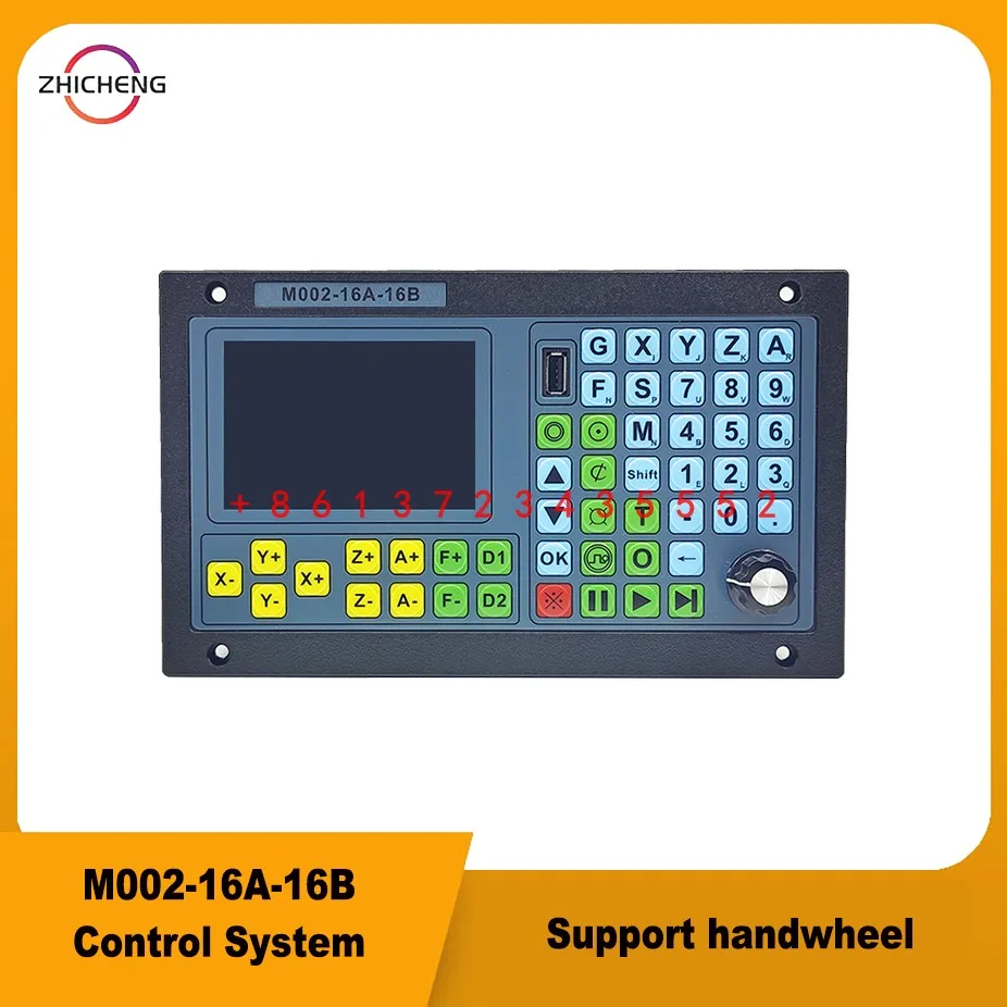 Nouvelle mise à niveau CNC Contrôleur M002-16A-16B Hors ligne 50 SHIRT Z 4 Axes Linkage installation Conseil Carembed Gravure Machine Système De Contrôle