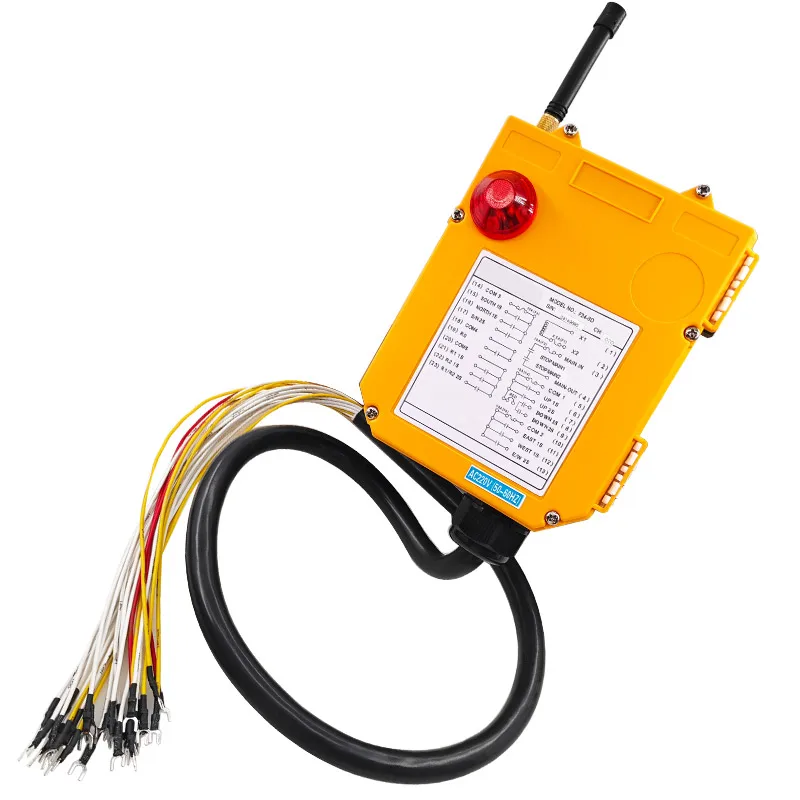F24-8D/S Double Speed Industrial Wireless Radio Crane Remote Control Switches Hoist Overhead Bridge Controller F24-10D/S F24-12D