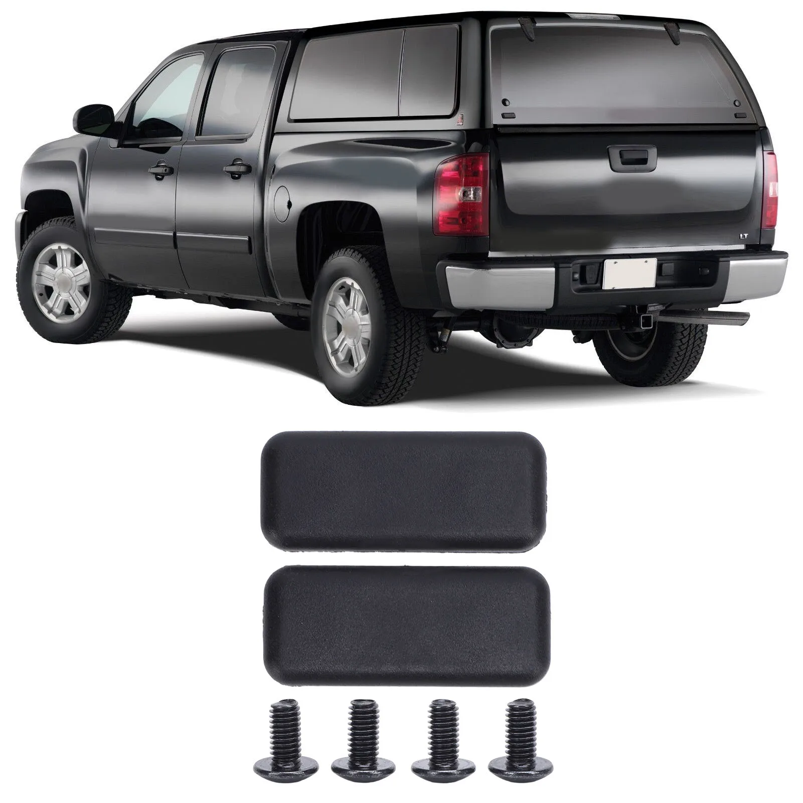 

6 шт. монтажные пластины задней двери с винтами 64658 для колпачков серии LEER 100XR 100XL 100XQ 180XR 180XL