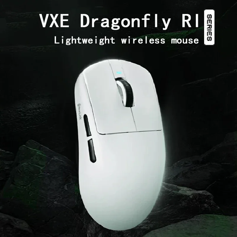 VGN Vxe Dragonfly R1 SE E-Sports Wireless Mouse Game Long Battery Life Paw3395 Lightweight Ergonomic Three-Mode Bluetooth Mouse