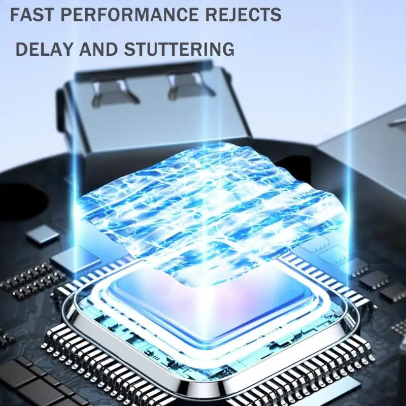 

R53C 4Port USB2.0 Hub Highly speed Data Transfer Type c Power Supply Stable Connection