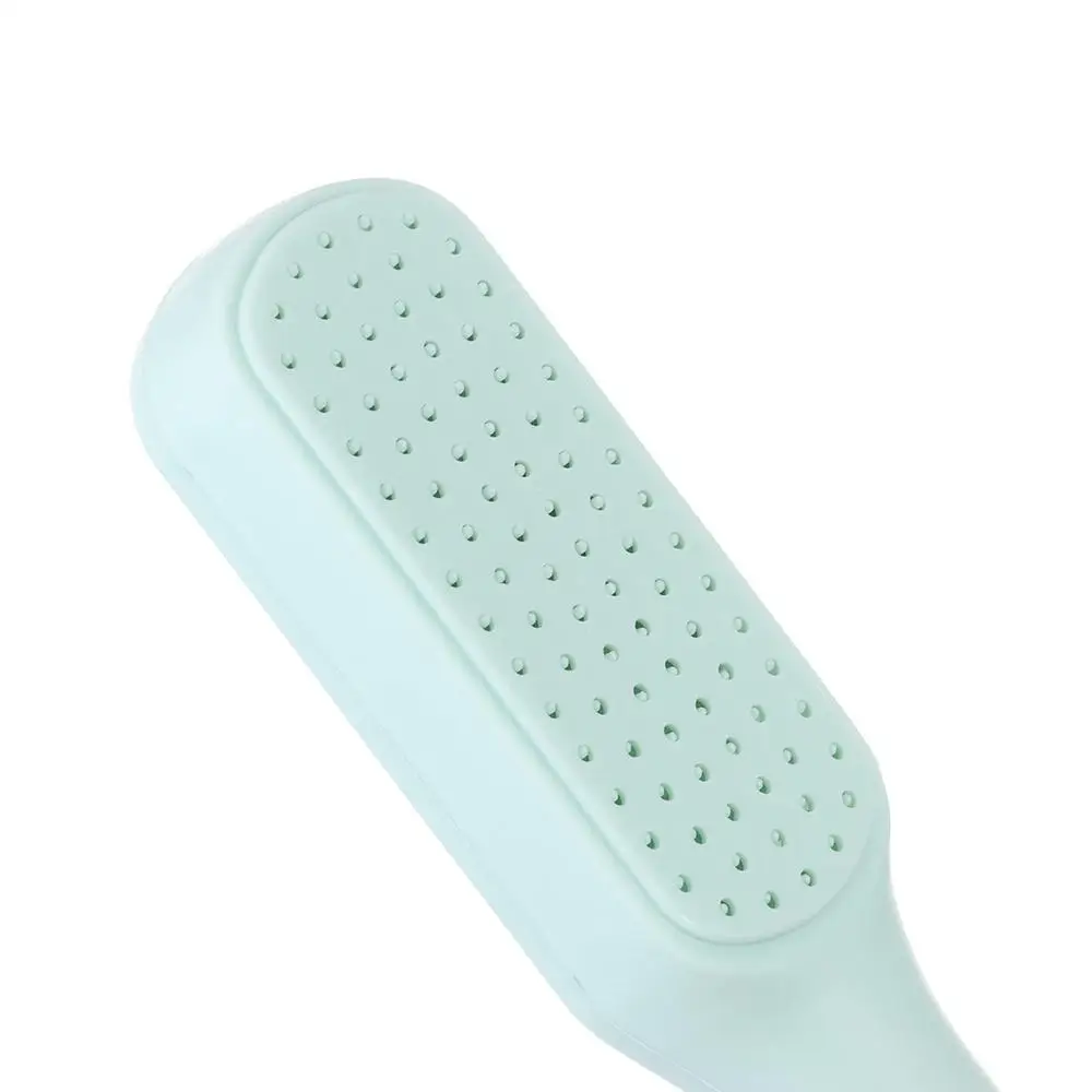 Gift ABS Self Cleaning Hair Comb Self Cleaning Smoothing Magic Retractable Comb Anti-static Hairdressing Hair Comb