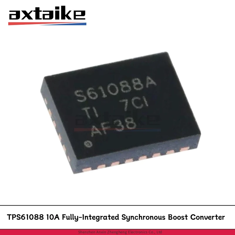 5PCS TPS61088RHLR S61088A QFN-20 TPS61088 10A Fully-Integrated Synchronous Boost Converter SMD IC
