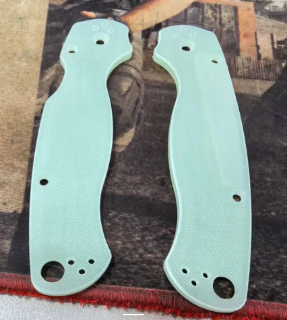 1 Pair G10 Handle Scales for C81 Folding Knives - Lightweight Replacement Parts, CNC Machined DIY Replacement Kit with Screws