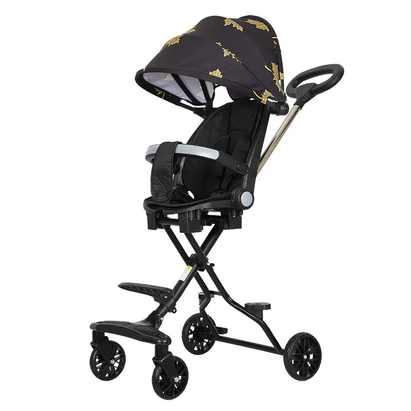 Baby stroller, baby stroller, lightweight, sitting, lying down, foldable baby stroller