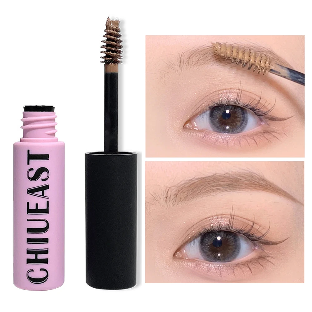 3 Colors Long Lasting Waterproof Eyebrow Mascara Cream Eye Brow Shadow Makeup Beauty Comstic Tools with Brush Dye Eyebrow Gel