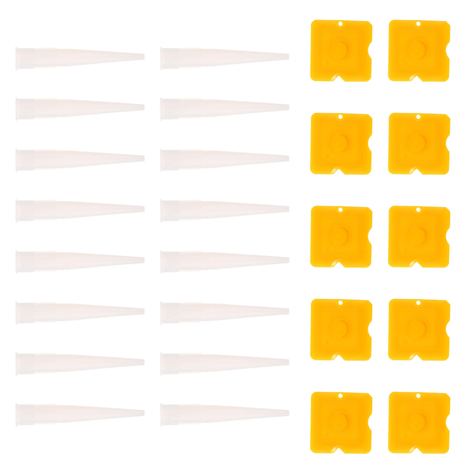 실리콘 아크릴 수지 그라우트 프로젝트용 36개 코킹 피니셔 실란트 노즐 어플리케이터 접착제 청소 도구