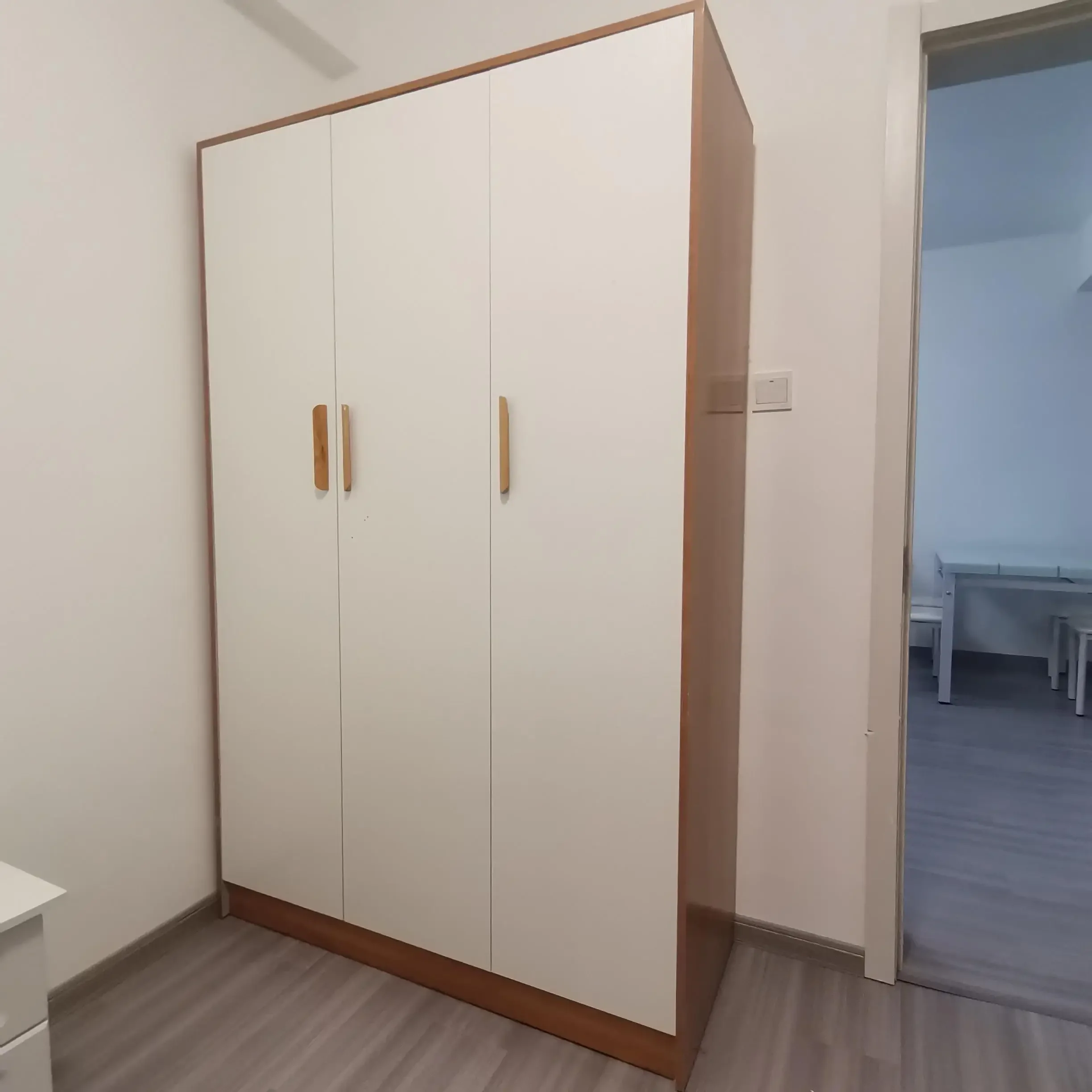 Particiones de archivo, organizador de guardarropa, almacenamiento de ropa, comedor, armario armable, archivador de tela, muebles Ropero de madera abiertos