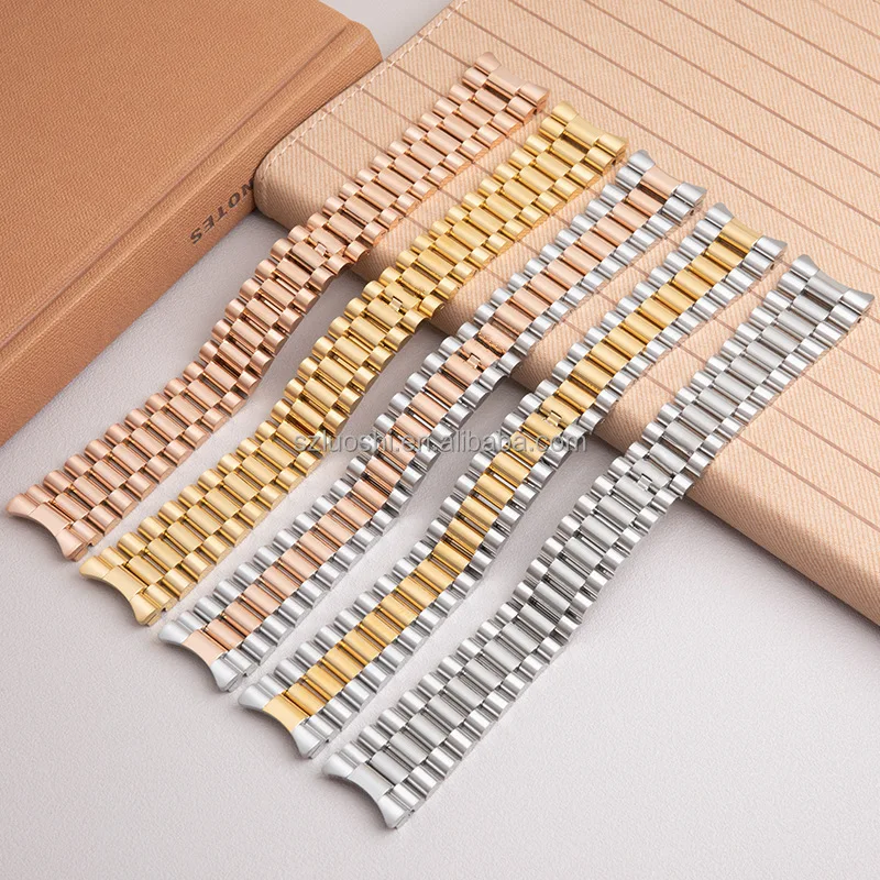 

Luxury 904L Stainless Steel Watch Band for R-olex Datejust 41mm Watch with Stainless Steel Strap 21mm Watch Bracelet for Men