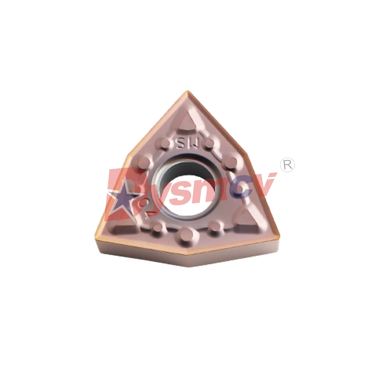 DESKAR 100% Original CNC Outer Circular Blade WNMG080404 WNMG080408-MA/MS/MQ/HA LF6118 Stainless Steel Peach Shaped Turning Tool