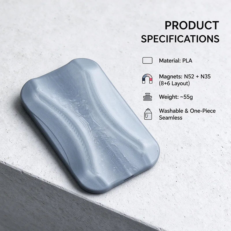 New Infinite Stroke Fidget Slider Toys 3D Printing Magnetic Push Fidget Slider ADHD Toy Adult Stress Reduction Spinner