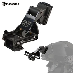 BOOIU Tactical Helmet Night Vision Goggles Mount Holder NVG PVS-14/PVS-7 Outdoor Sport Helmet Mount Bracket for Fast MICH M88