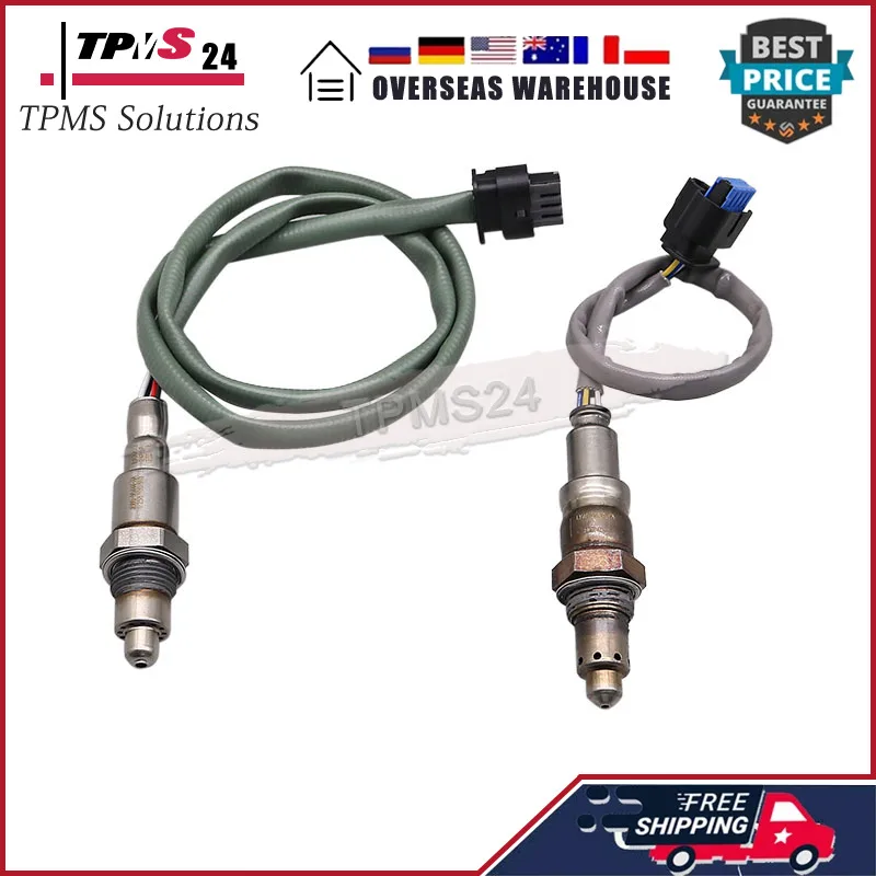 

2Pcs L1MA-9Y460-EA JD8G-9G444-AA L1MZ9F472E JD8Z9G444B O2 Oxygen Lambda Sensor FOR 2020-2023 FORD EXPLORER 2.3L