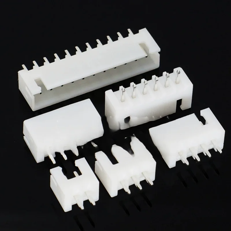 XH2.54 Whole Pack Straight Pin White Terminal Block 2/3/4/5/6/7/8/10/12P Copper Pin