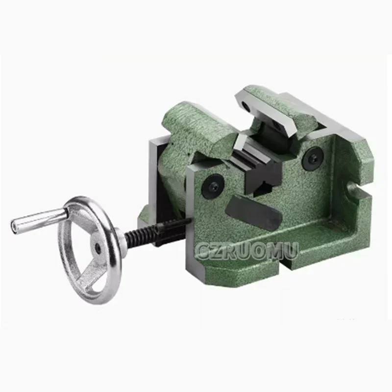 

3 Inch Milling Machine V-Shaped Vise Clip Round Tubular Object Cylindrical Center Vice Machine Vertical Horizontal Flat Pliers
