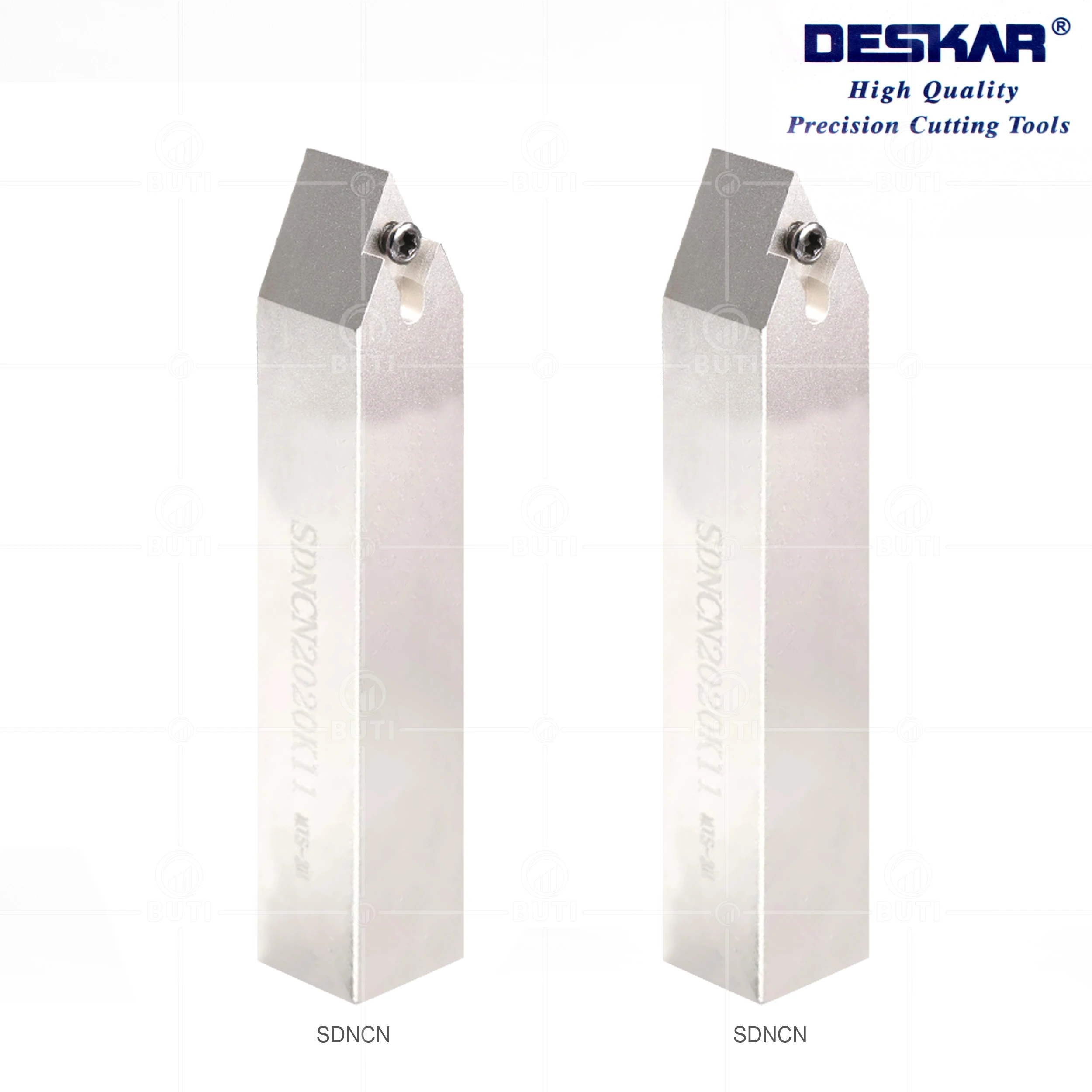 Deskar 100% Originele Sdncn1010/1212/1616/2020/2525 Cnc Draaibank Externe Draaigereedschappen Witte Gereedschapshouders Voor Dcmt Carbide Bladen