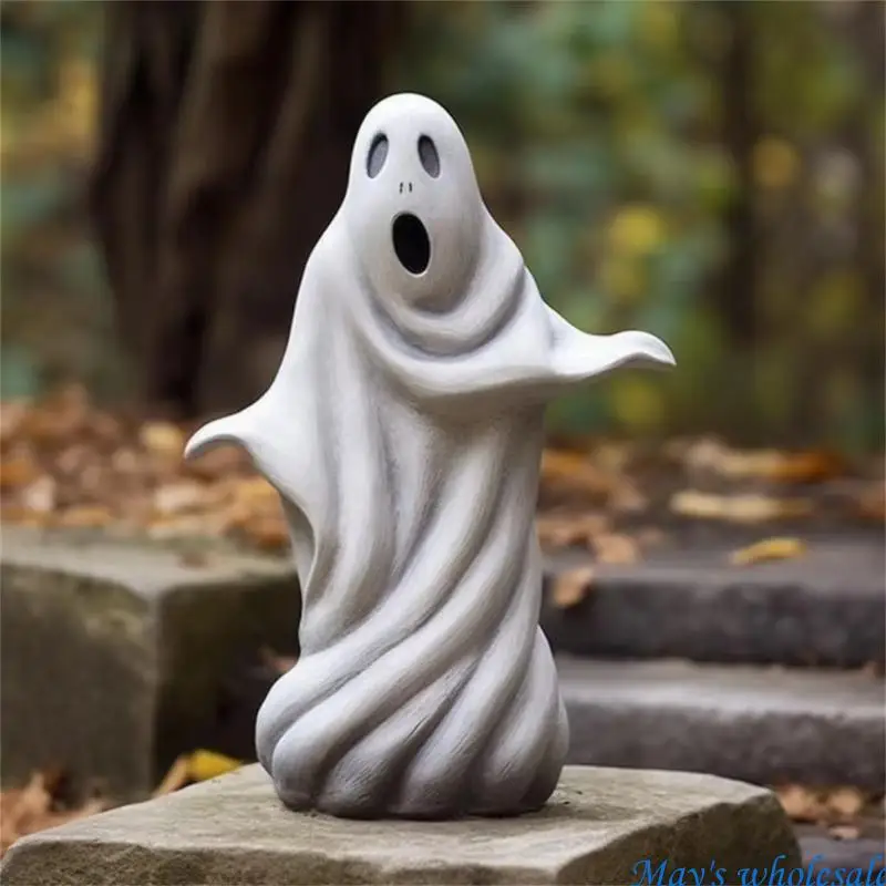 Resin GhostsGarden Sculpture Halloween Home Decors Children Day Party Suppliers 448A