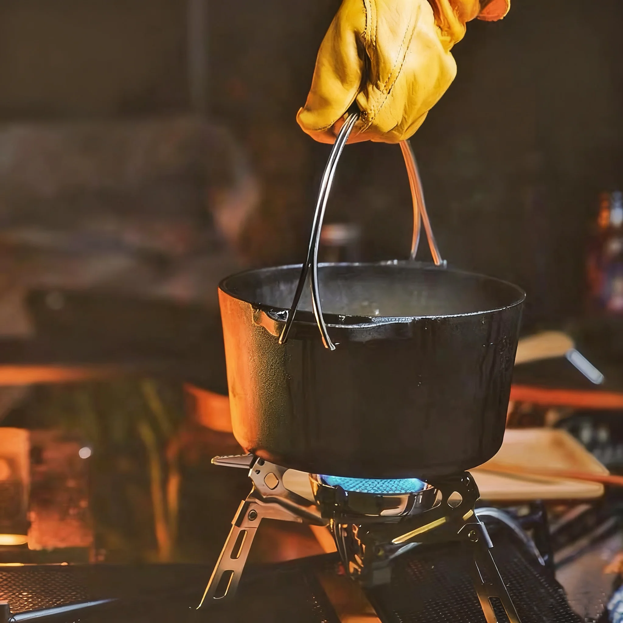Outdoor Cookware Cooking Utens - Camping Cooking Dutch Oven recension och pris