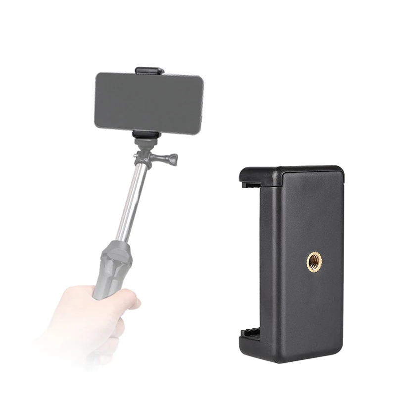 Durable Phone Clip Adapter Universal For Tripod Clamp Bracket Stand Holder Mount